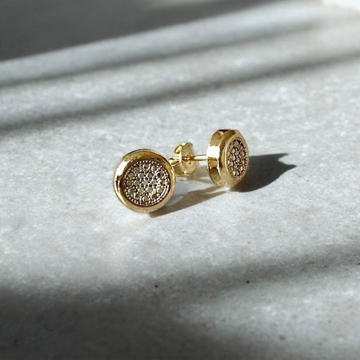 Aros lili oro