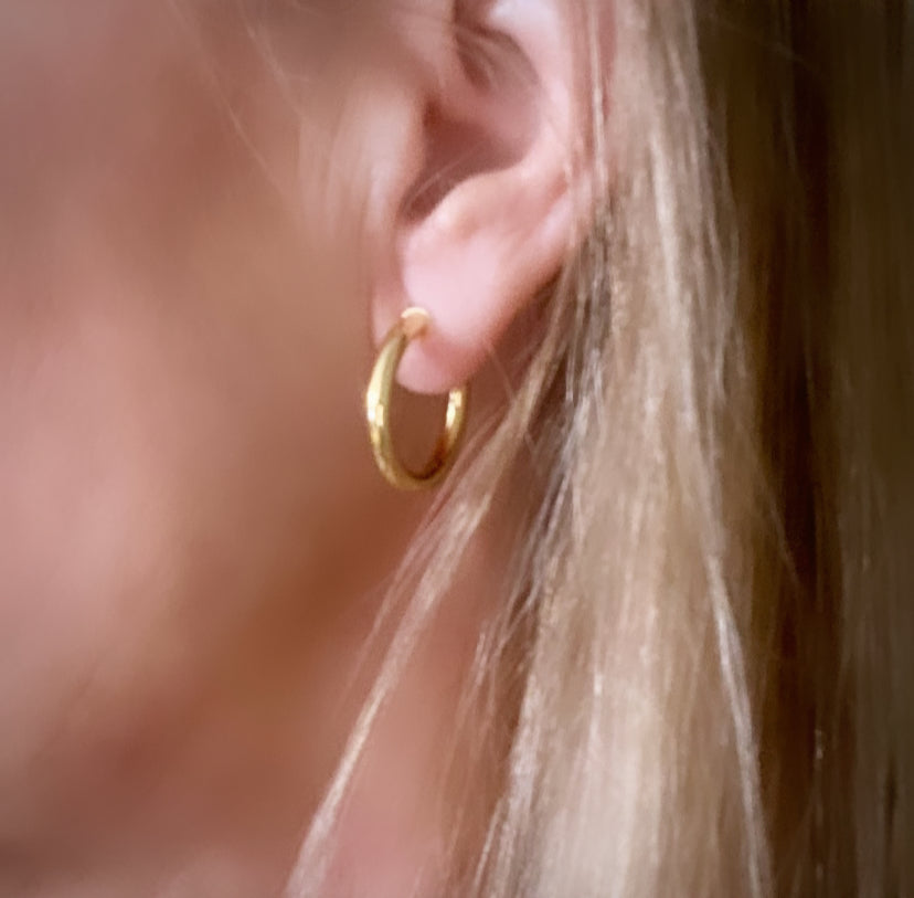 Aros argolla roma oro