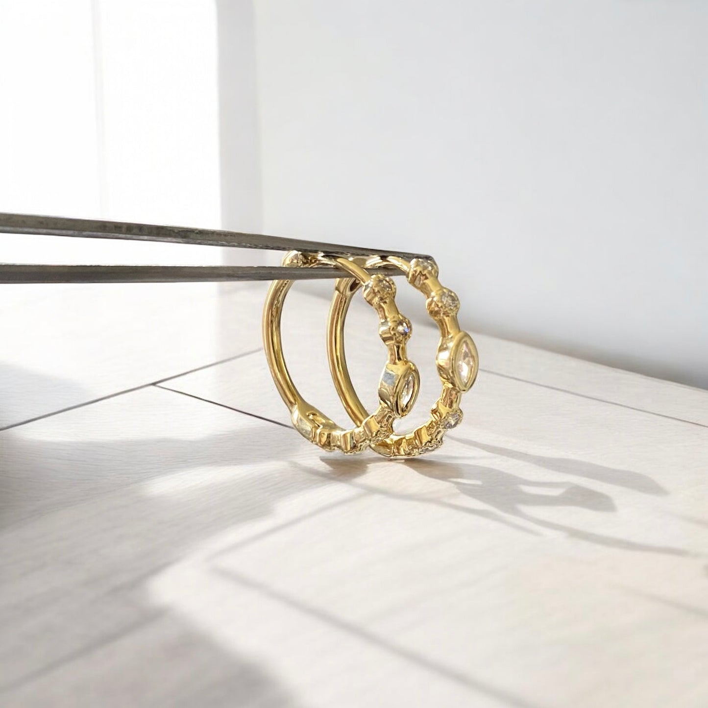 Aros kate circones oro