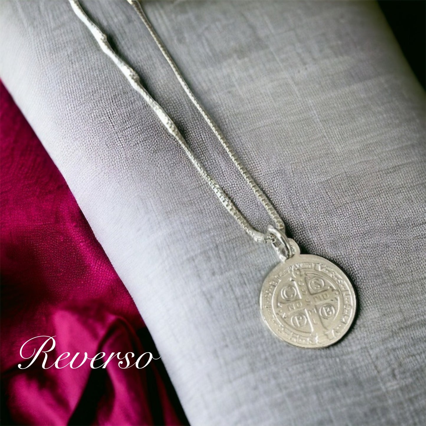 Collar San Benito plata 925