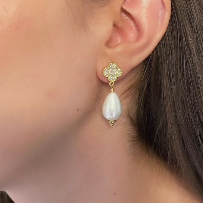 Aros turín perla oro