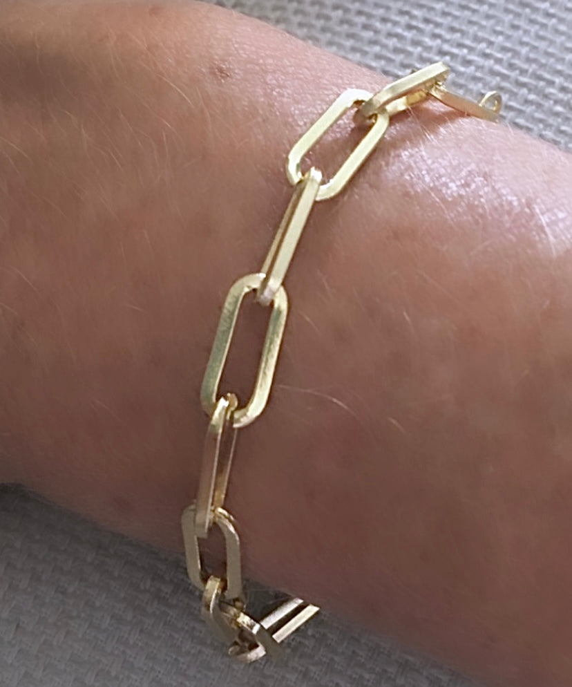 Pulsera eslabones oro