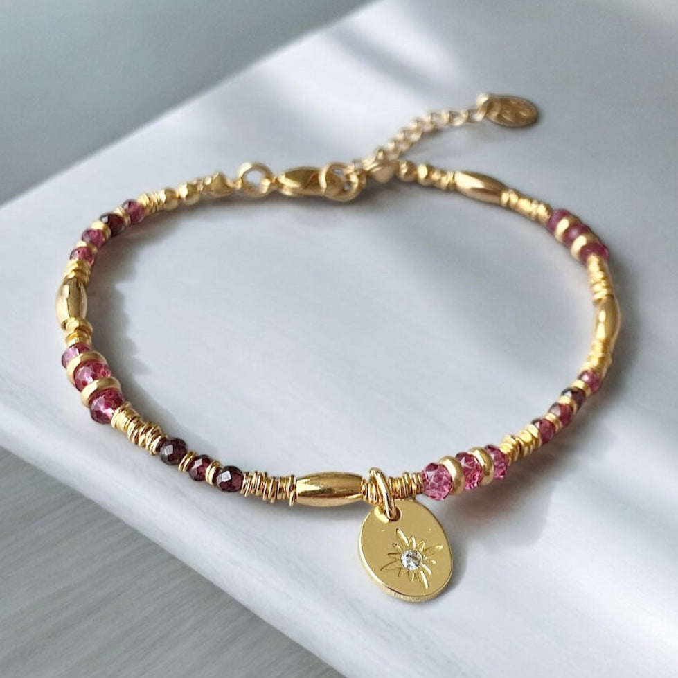 Pulsera praga oro