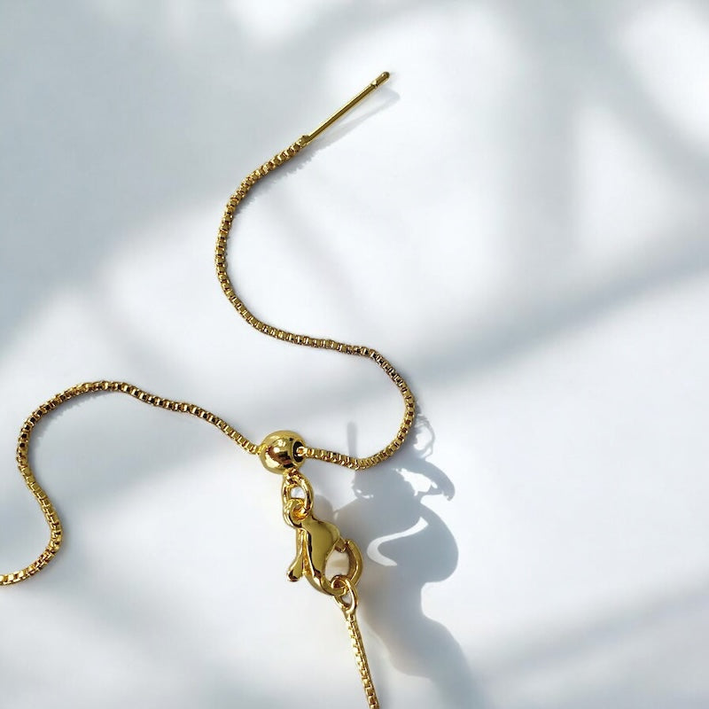 Collar ángel de la guarda oro