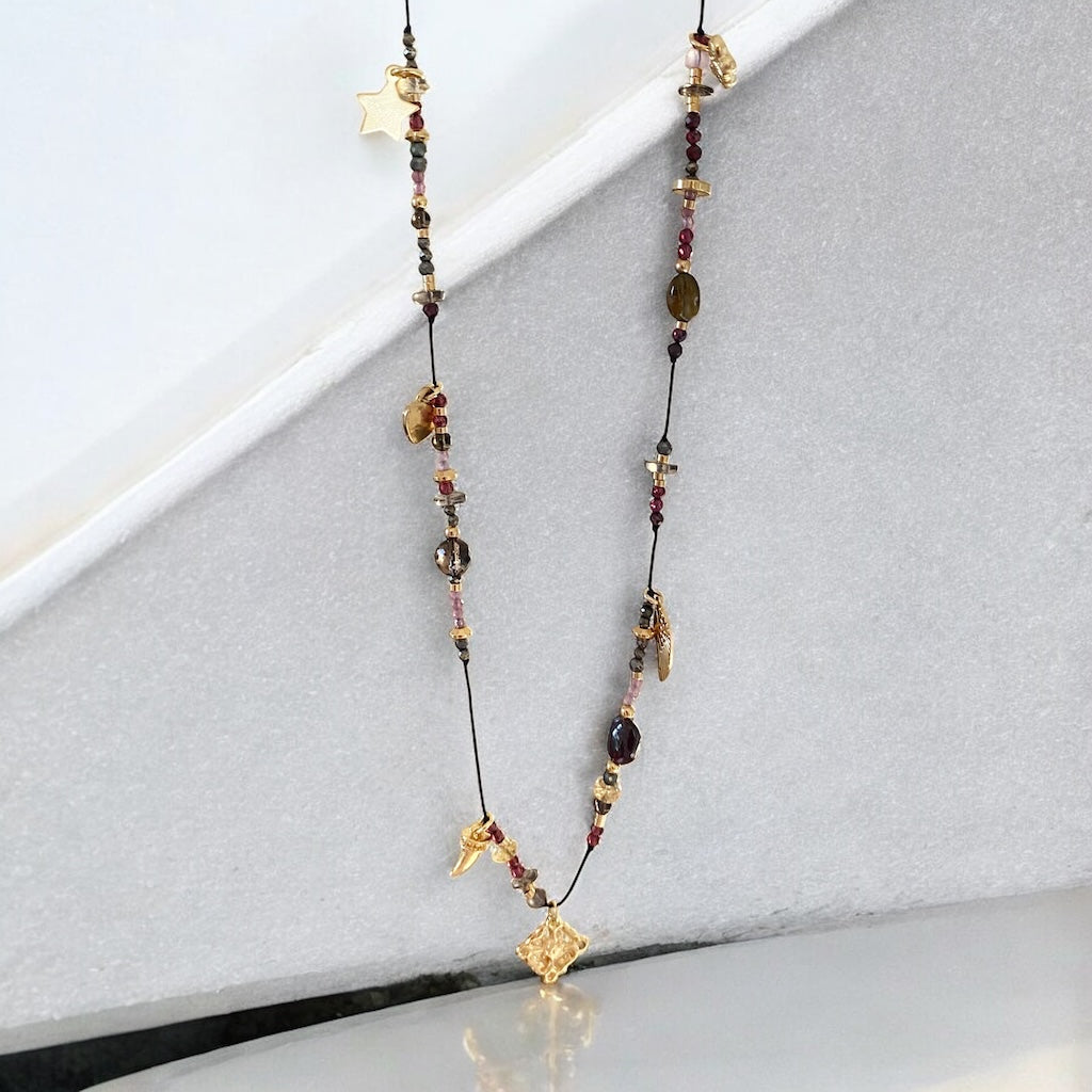 Collar hilo bari oro