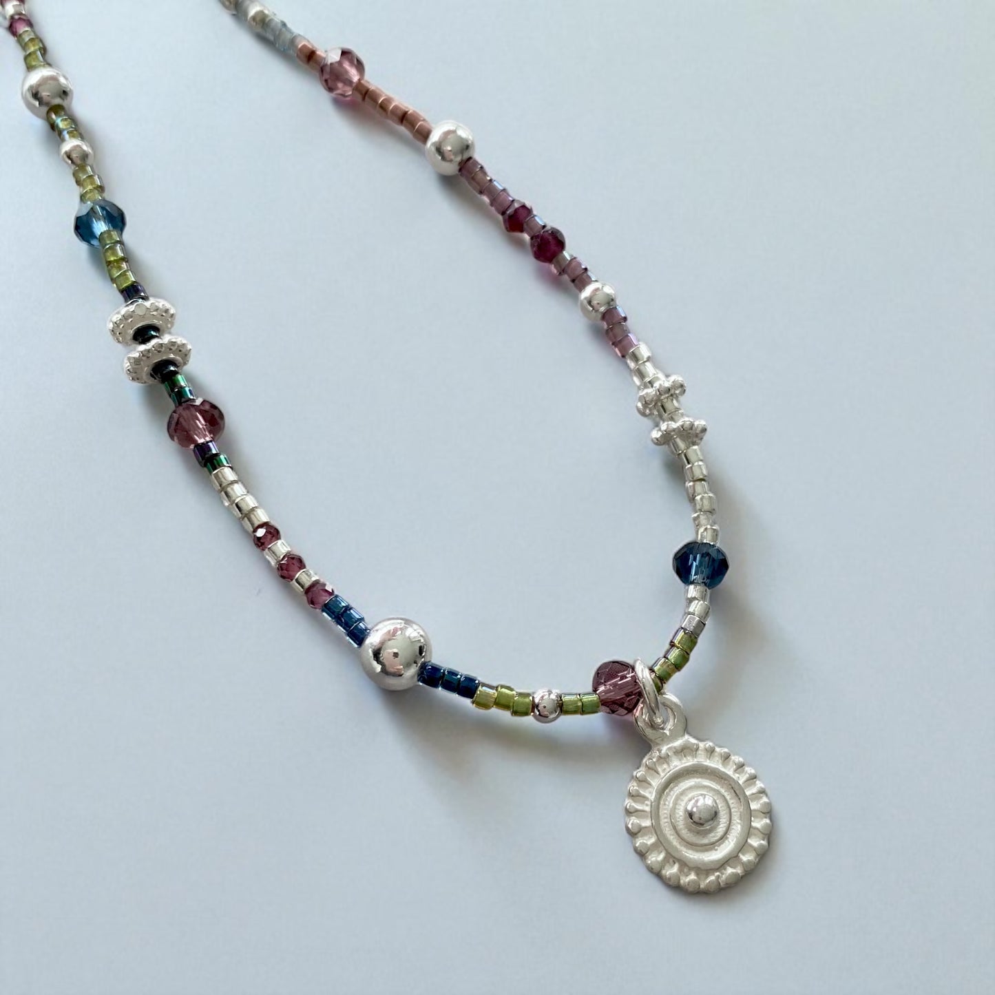 Collar etro dije plata