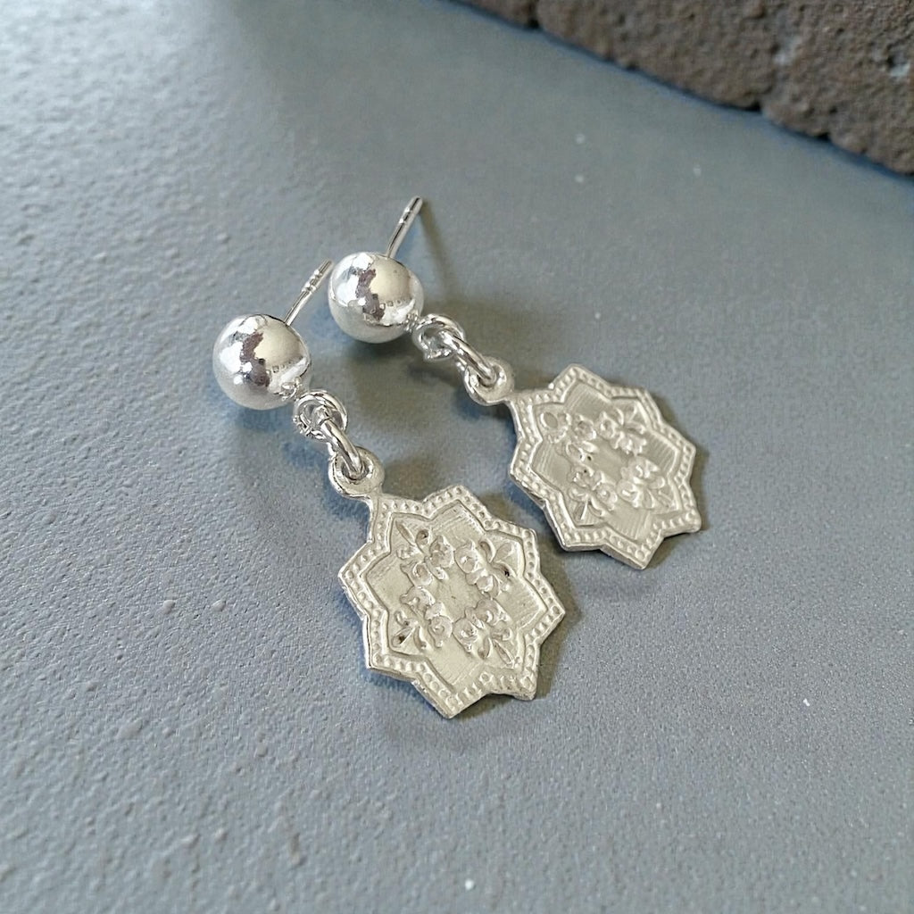Aros mandala plata