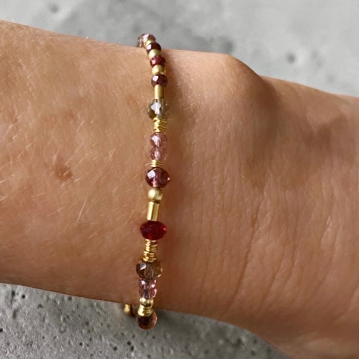 Pulsera niza oro