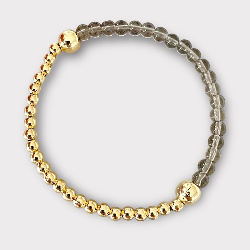 Pulsera fumé oro