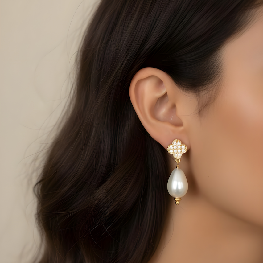 Aros turín perla oro