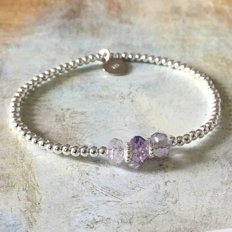 pulsera lía plata