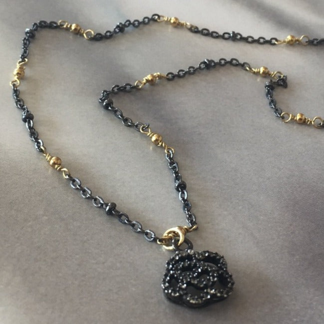 collar elba oro