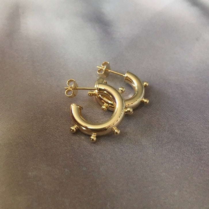 aros argolla bolonia oro