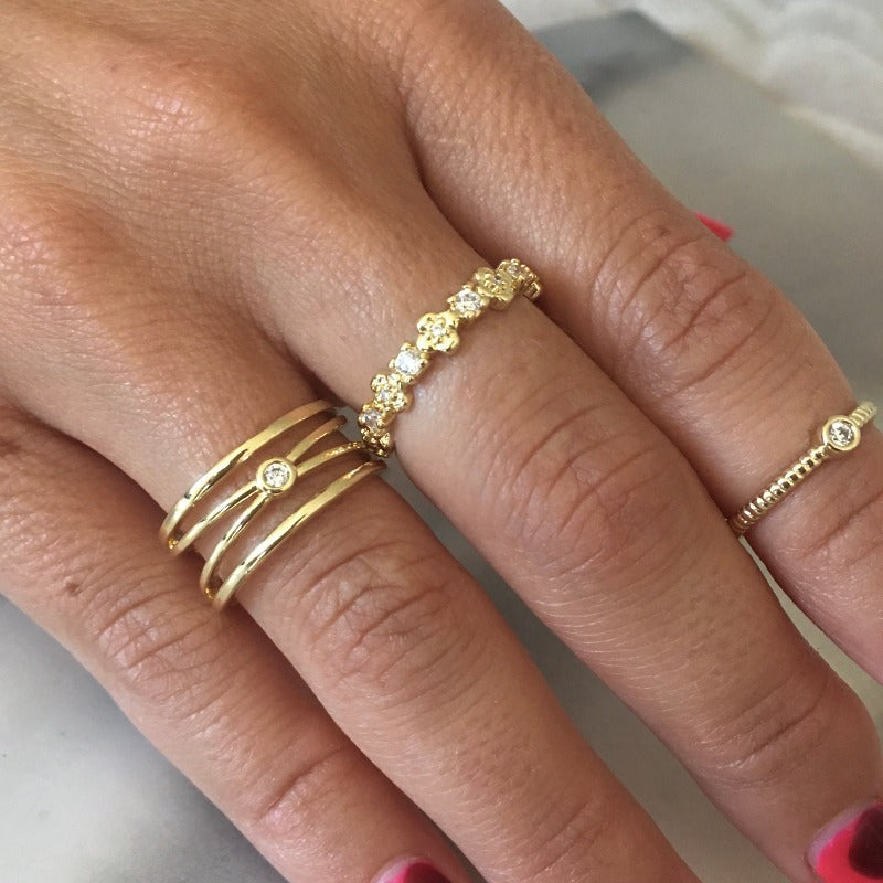 anillo amanda oro