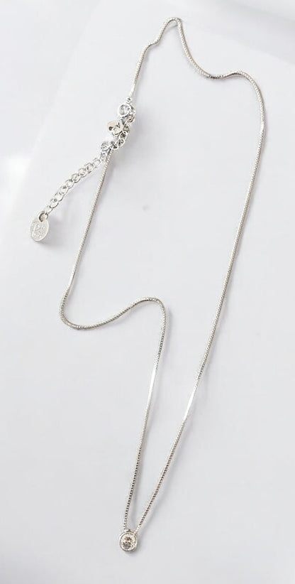 Collar punto de luz plata 925