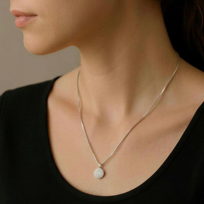 Collar luz plata 925