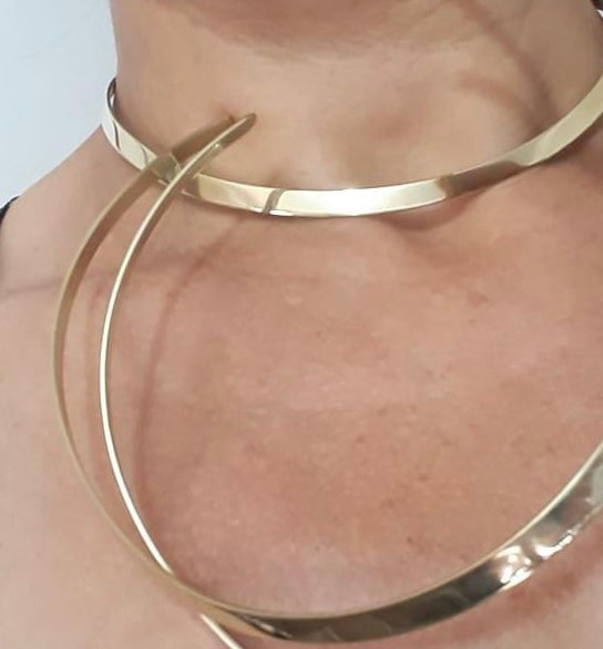 Collar choker bari oro