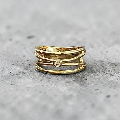 Anillo amanda oro
