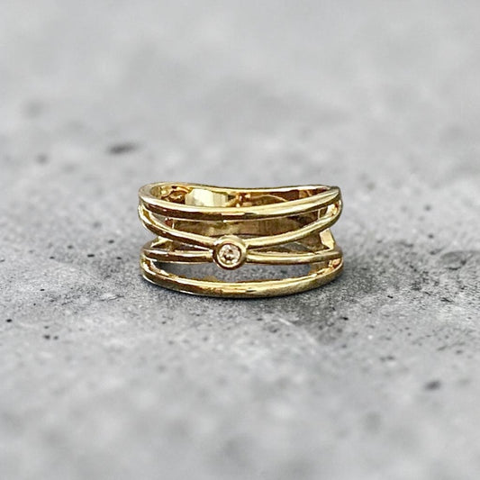 Anillo amanda oro