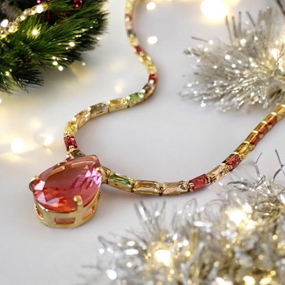 Collar choker leonor oro