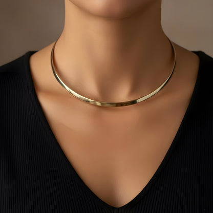 Collar choker bari oro