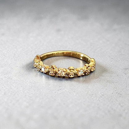 Anillo ema oro
