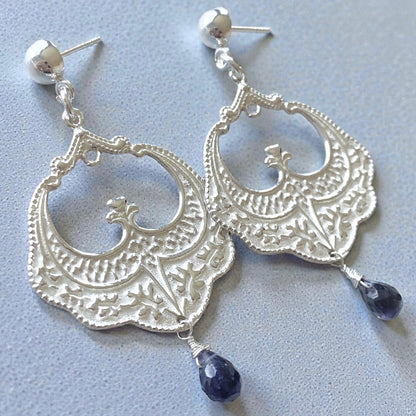 Aros nerea plata 925