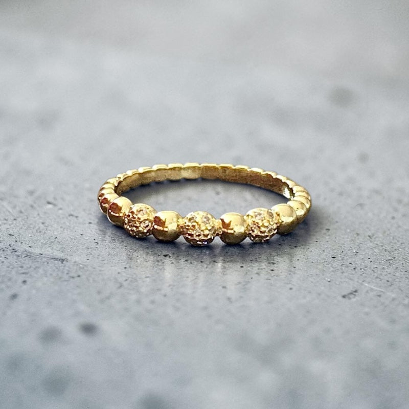 Anillo mila oro