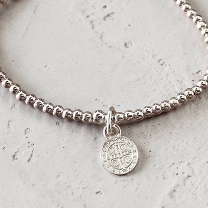 Pulsera San Benito plata