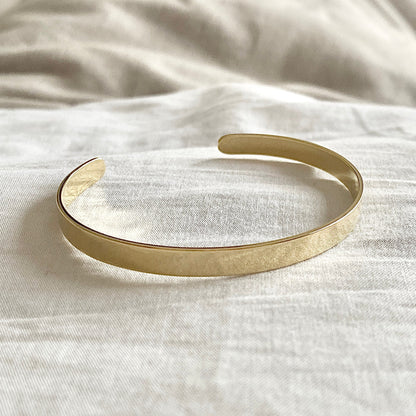 Esclava lisa abierta oro