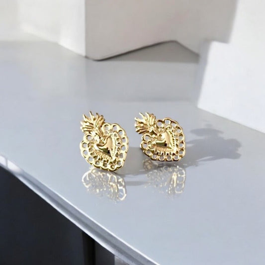 Aros detente oro