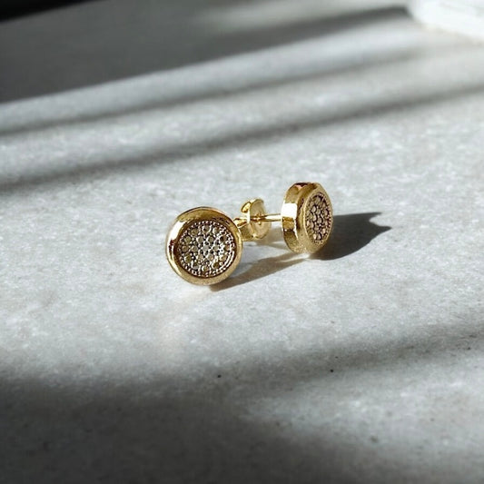 Aros lili oro