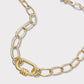Collar amanda broche oro