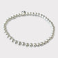 Pulsera luz 4 mm plata