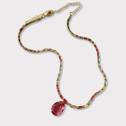 Collar choker leonor oro