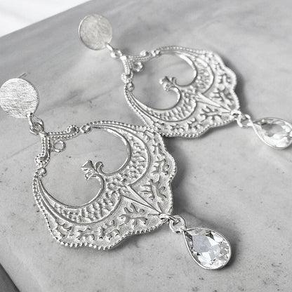 Aros nerea plata 925