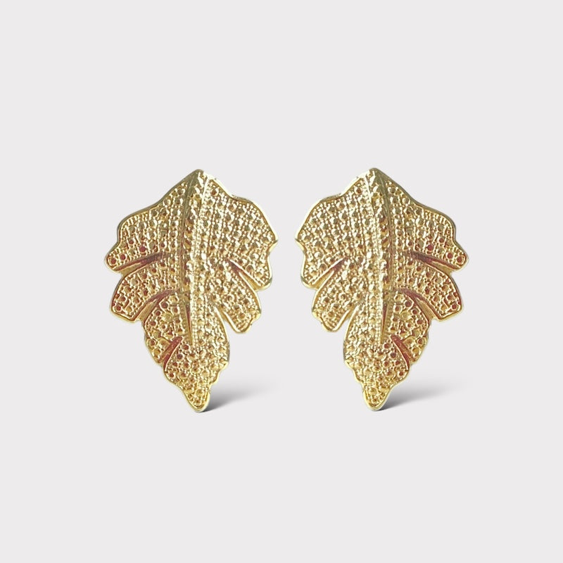 Aros hoja oro