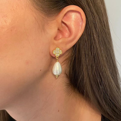 Aros turín perla oro
