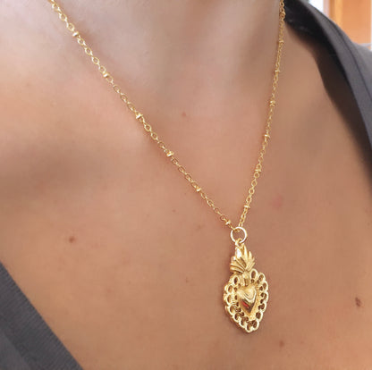 Collar detente oro