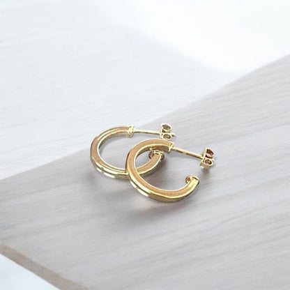 Aros argolla santillana oro