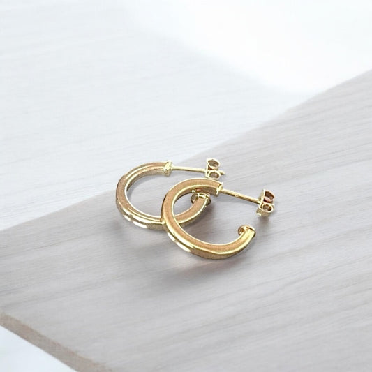 Aros argolla santillana oro