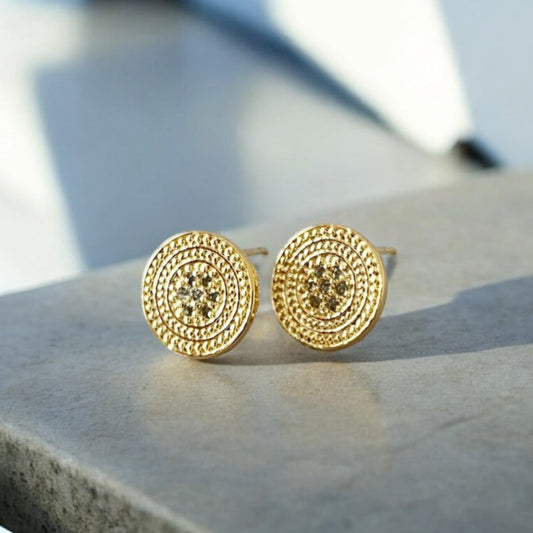 Aros cloé oro