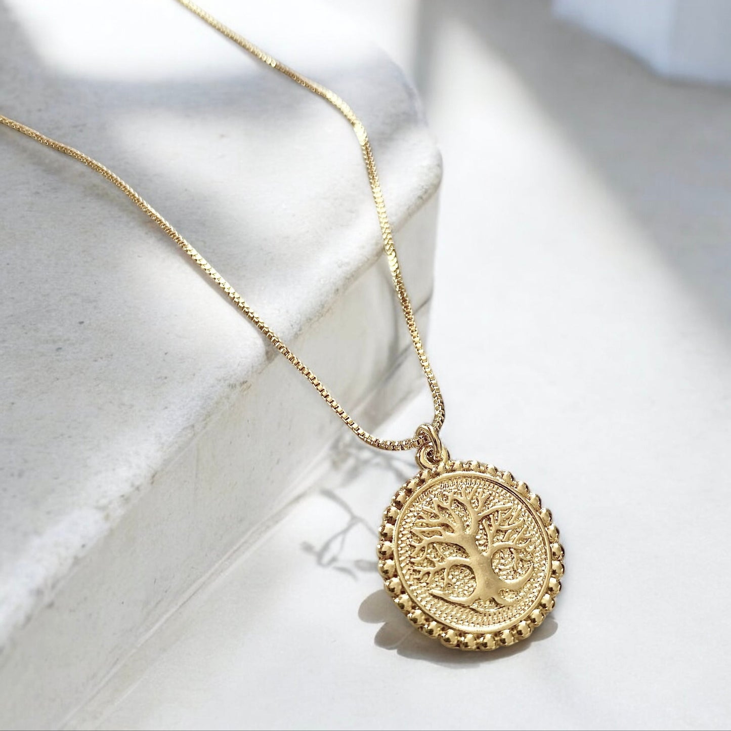 Collar árbol de la vida oro