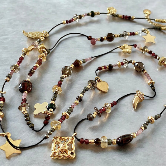 Collar hilo bari oro