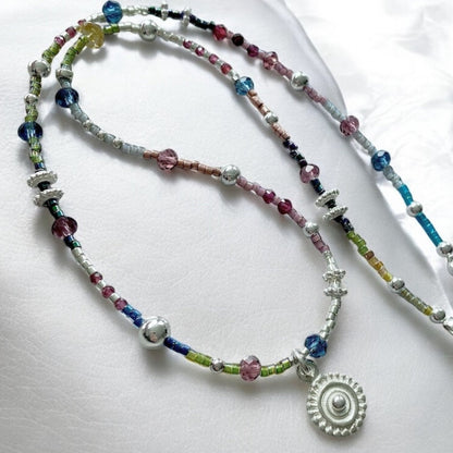 Collar etro dije plata