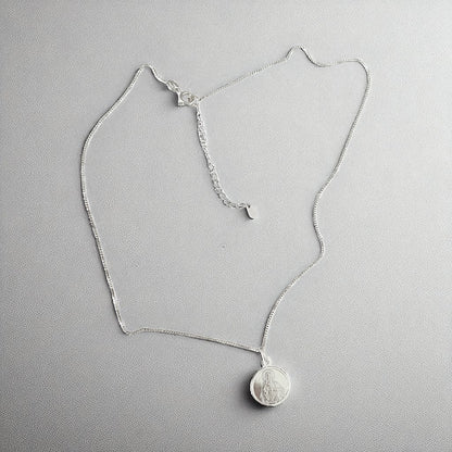 Collar Sagrado Corazón plata 925