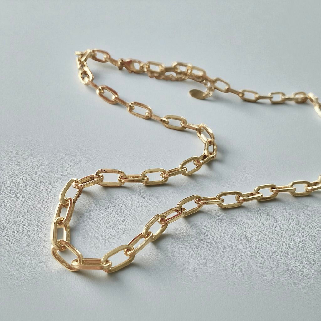 Collar eslabones oro