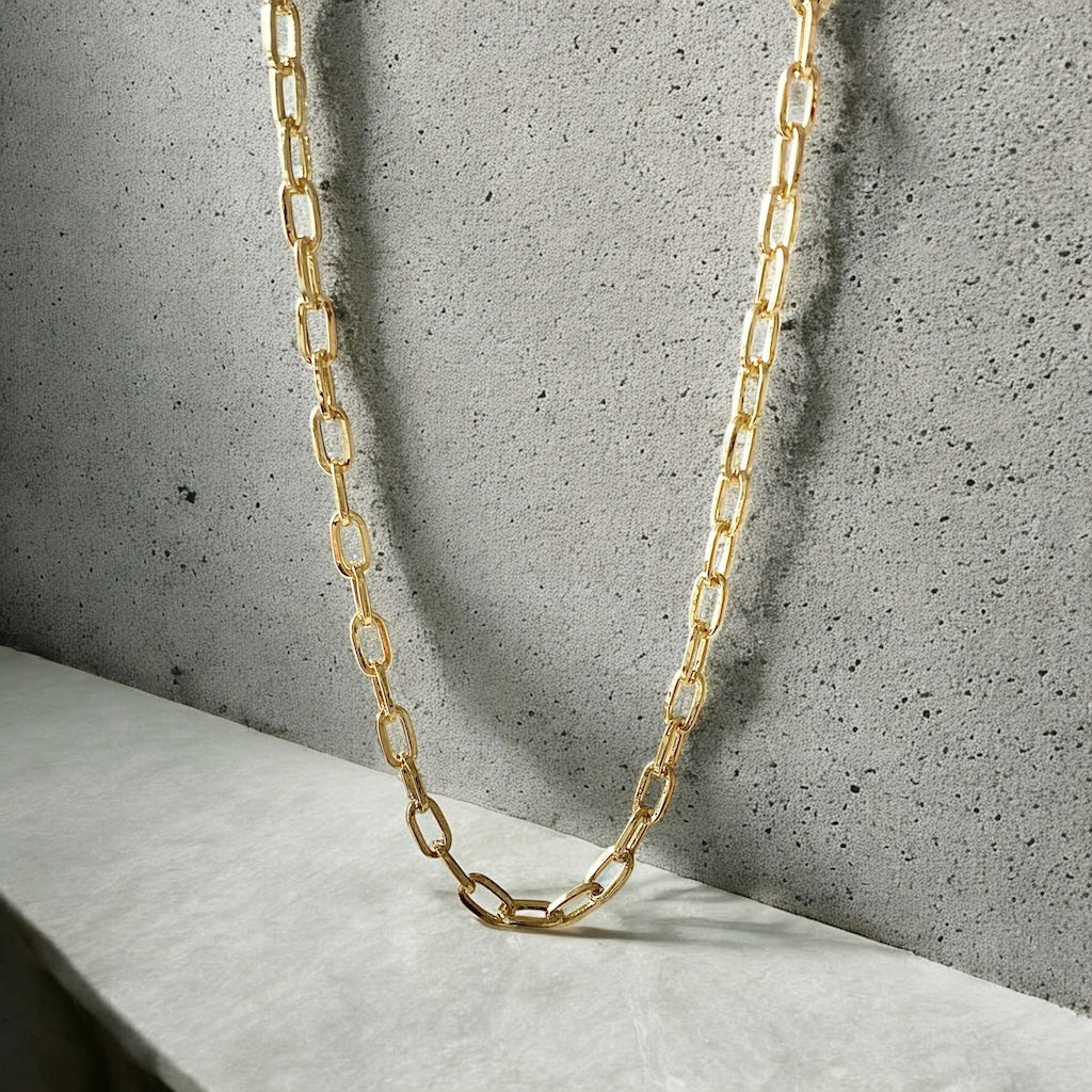 Collar eslabones oro