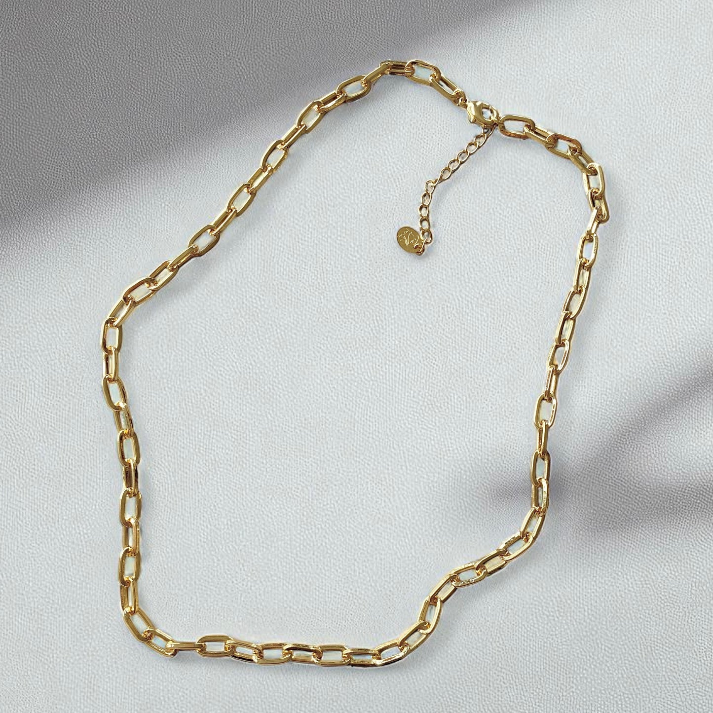 Collar eslabones oro