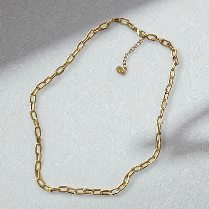 Collar eslabones oro
